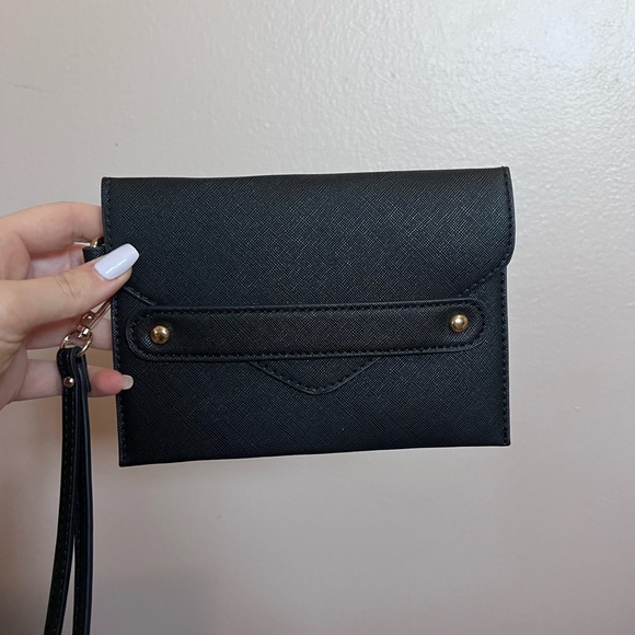 Brand new - 3 piece Black leather bucket purse set - Picture 4 of 8